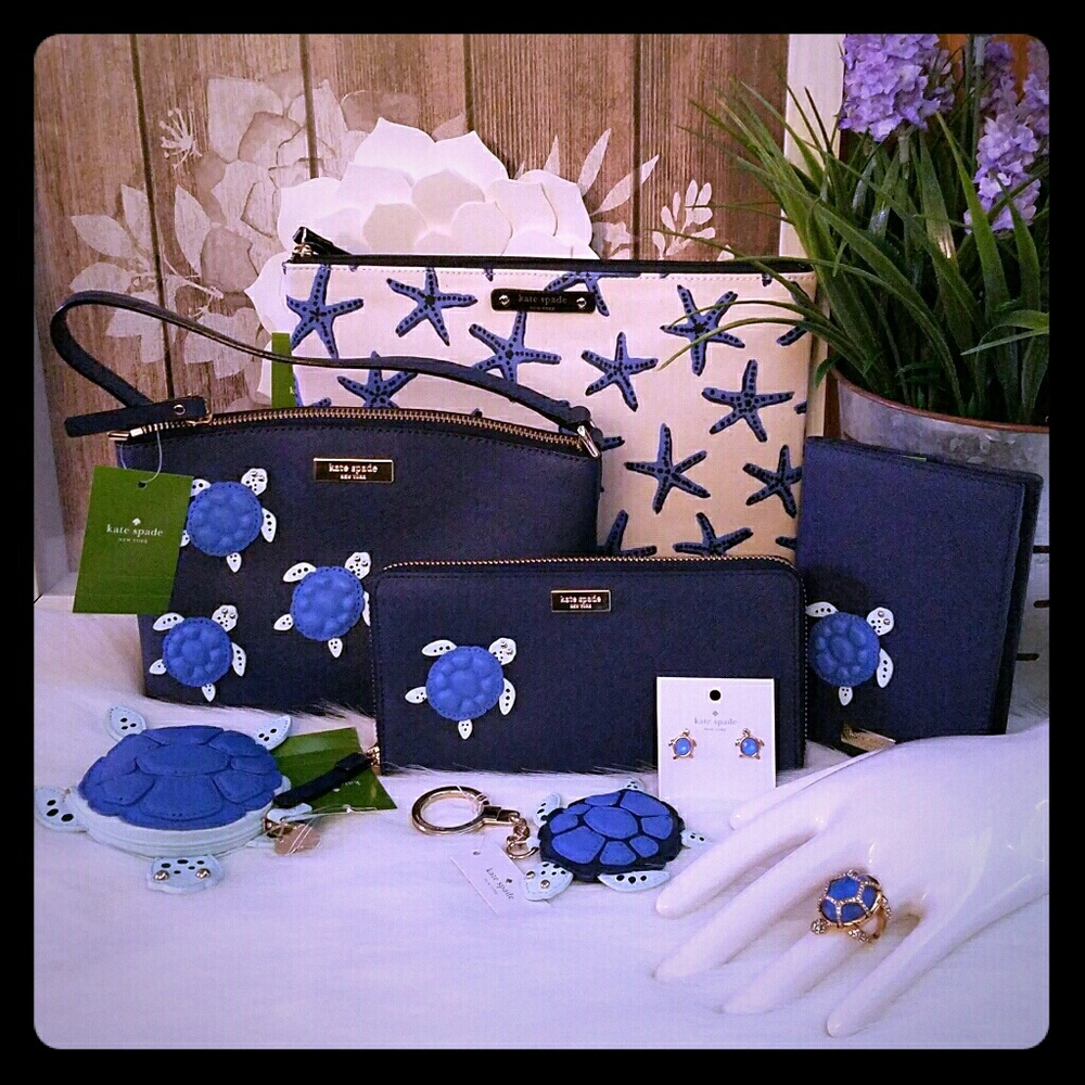 Kate spade turtle collection JUST sharing - Picture 1 of 4